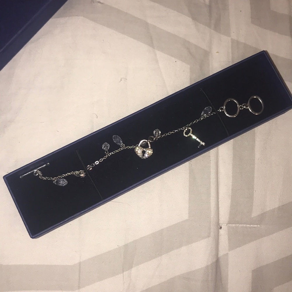 swarovski charm bracelet